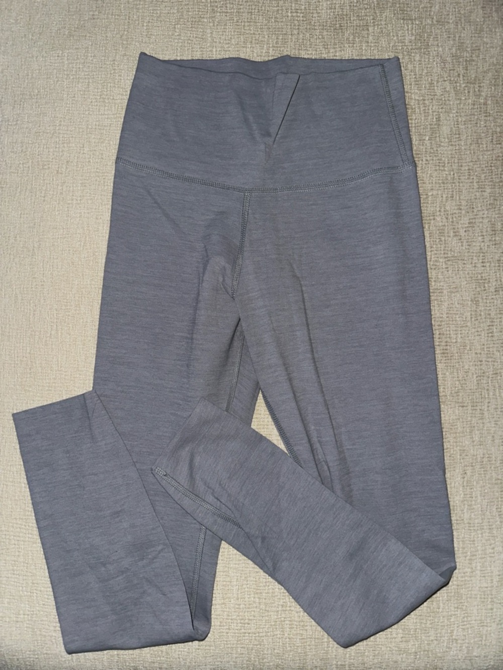 Nike Gray Yoga High-Waist Leggings